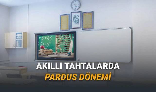 Okullarda yeni dönem: 650 bin akıllı tahtada Pardus kullanılacak