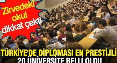 Türkiye'nin En Prestijli Üniversiteleri Belli Oldu: Zirve ODTÜ'nün!
