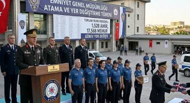 19 binden fazla polis ve amirin görev yeri belirlendi