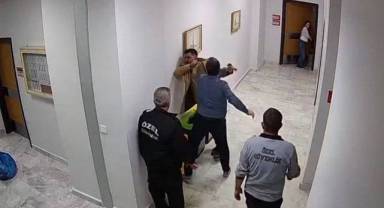 Hastane müdürün den çalışana dayak 
