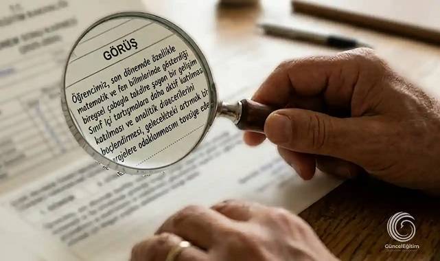 Okul Müdürlerine Karne Denetim Görevi