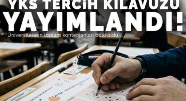 2026-YKS Tercih Kılavuzu Yayımlandı: Üniversite Kontenjanları ve Detaylar