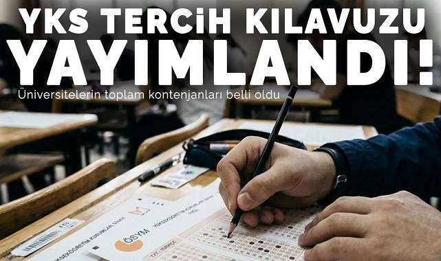 2026-YKS Tercih Kılavuzu Yayımlandı: Üniversite Kontenjanları ve Detaylar