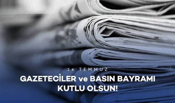 Basın Bayramı Kutlu olsun