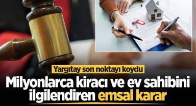 Yargıtay'dan milyonlarca kiracı için emsal karar: Tahliye taahhütnamesi geçersiz sayılacak