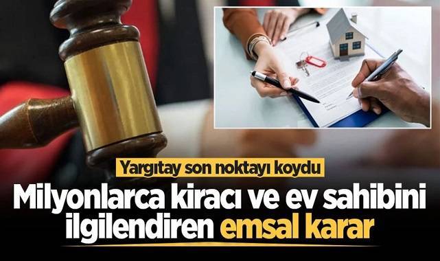 Yargıtay'dan milyonlarca kiracı için emsal karar: Tahliye taahhütnamesi geçersiz sayılacak