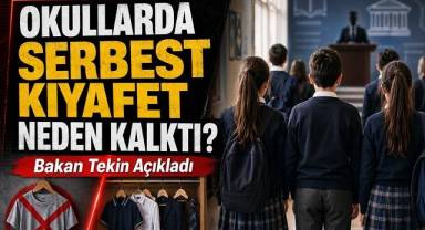 Bakan Tekin'den 