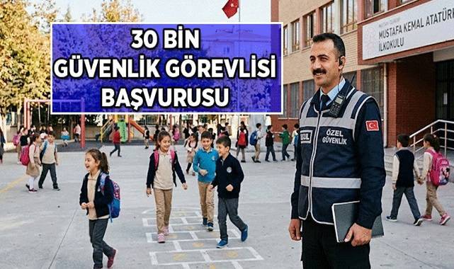 Okullara 30 Bin Güvenlik Görevlisi Alınacak: Detaylar Ve Başvuru Süreci