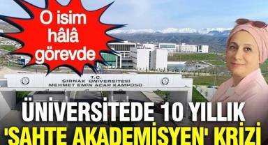 Üniversitede 10 yıllık 'Sahte akademisyen' krizi: O isim hâlâ görevde