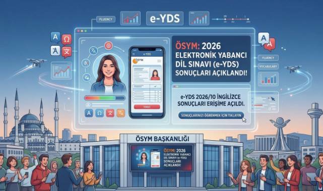 2026 Elektronik Yabancı Dil Sınavı sonuçları açıklandı.