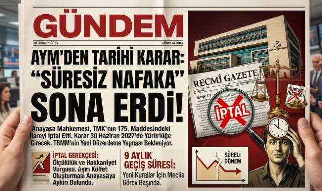 Anayasa Mahkemesi'nden Tarihi Karar: