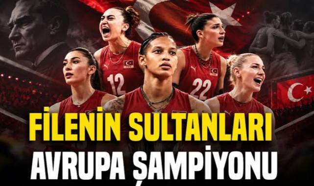 Avrupa'nın Zirvesinde Yine Filenin Sultanları: İtalya Devirdi, Altın Madalya Gelmiş Oldu!