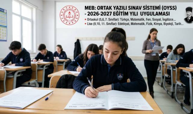 MEB’den Ortak Yazılı Sınav Sistemi Rehberi: Hangi Sınıfları ve Dersleri Kapsıyor?