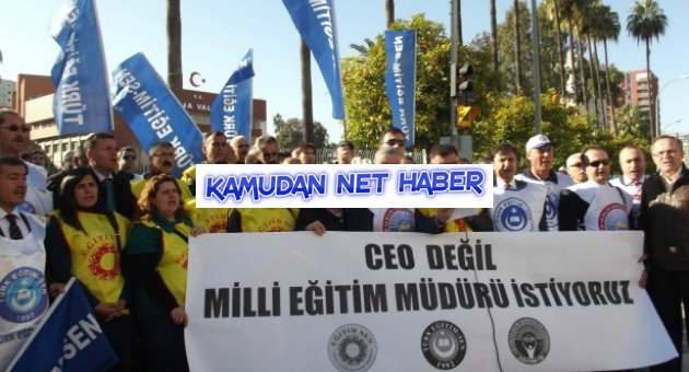 Adana Milli Eğitim Müdürüne Kumpas Protestosu ve Kollanan Müdürden İlginç Cevap