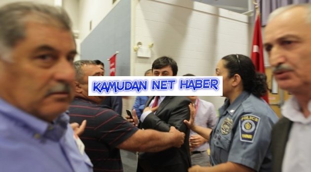 AKP taraftarları Ahıska Türkleri’nin panelini bastı