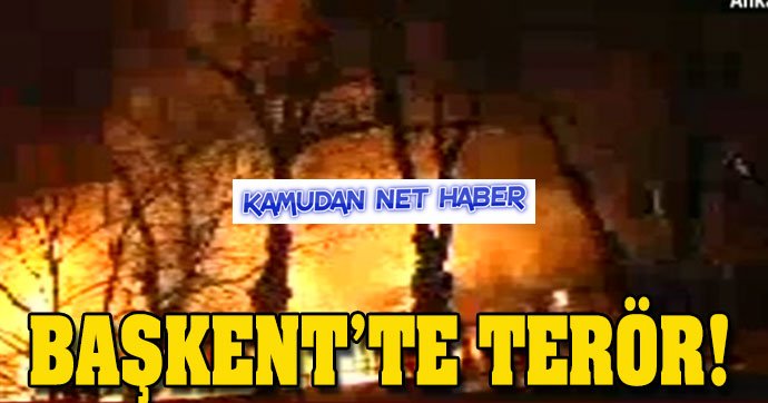 Ankarada Terör Saldırısı. Allah Belanızı Versin...