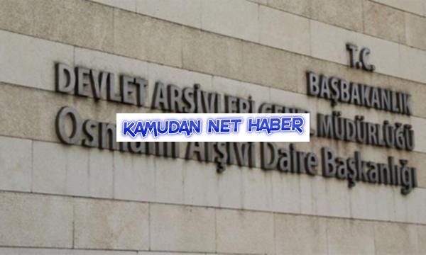 Arşiv uzmanı Tapu Kadastro’ya
