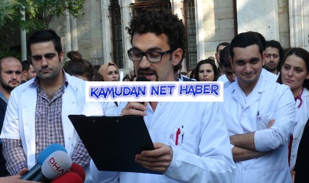 Asistan hekimler açıklama yaptı: Angarya işlerde çalıştırılıyoruz