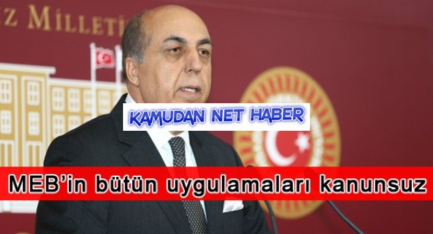 Ayaydın: 'MEB’in bütün uygulamaları kanunsuz ve hukuksuz'