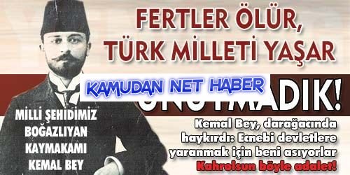 Aydınlar Ocağı Ortak Bildirisi:Milli Şehit Kemal Bey