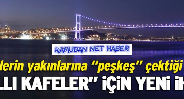 “Ballı kafeler” için yeni ihale