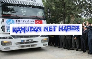 Bayır-Bucak’a ülkücü yardımı