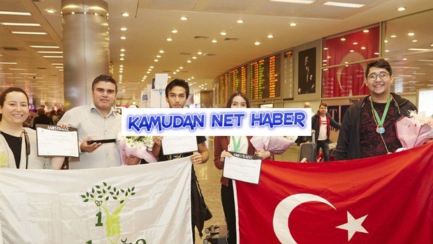 Bilim olimpiyatlarında Türkiye’ye üç ödül