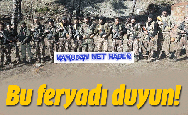 Bu feryadı duyun!