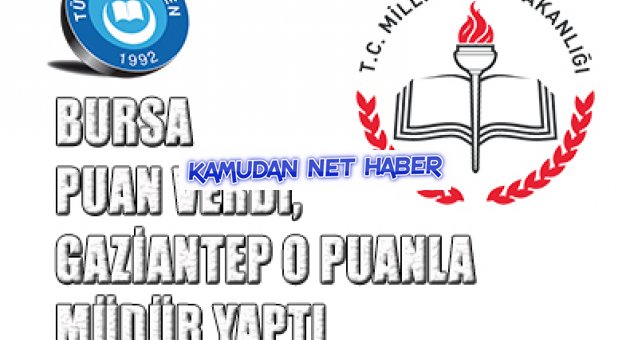 BURSA PUAN VERDİ, GAZİANTEP O PUANLA MÜDÜR YAPTI