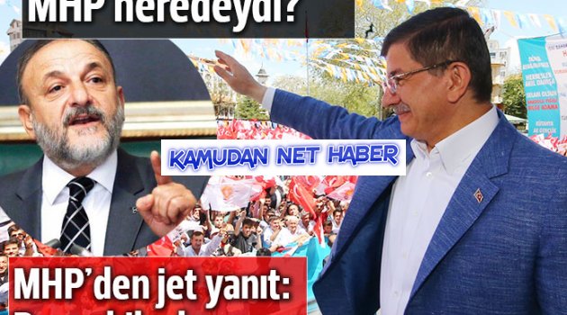 Davutoğlu: Menderes asılırken MHP neredeydi; Vural: O zaman MHP yoktu bre cahil!