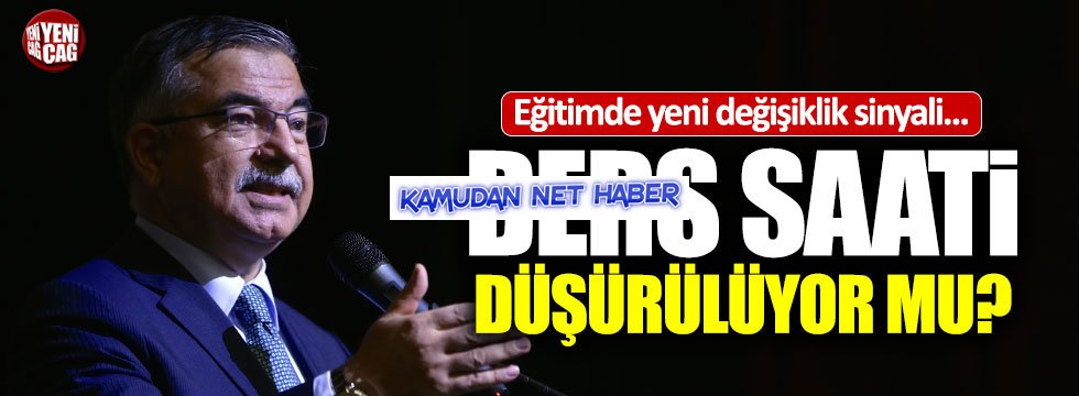 Ders saatleri düşülüyor mu?