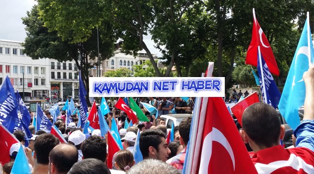 Doğu Türkistan’a Destek Mitingi