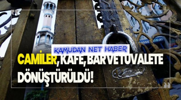 Doğu Türkistanda,Camiler, kafe,bar ve tuvalete dönüştürüldü!