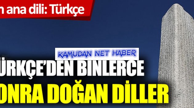Dünyanın ana dili Türkçe: İşte Türkçe'den sonra doğan diller!