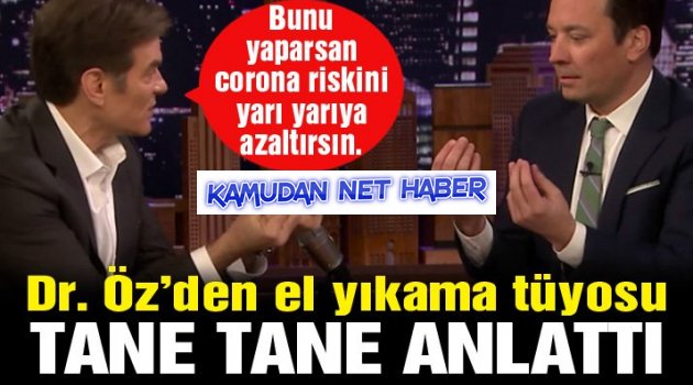 Ellerinizi Türkler gibi yıkayın