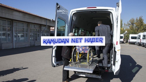 Engelli öğrencilere asansörlü servis