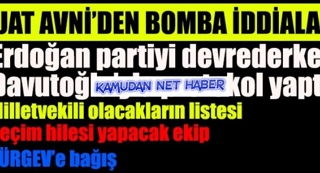 Erdoğan Partiyi Devrederken Davutoğlu İle Protokol Yaptı