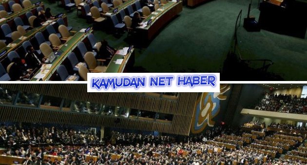 Erdoğan'ın BM konuşmasında salon boş kaldı.