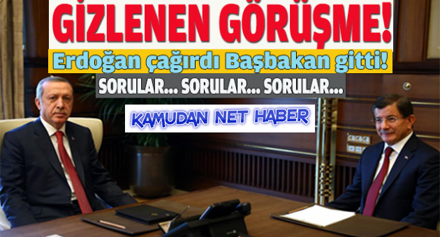 Gizlenen görüşmede ne konuştular?