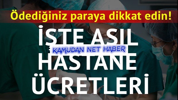 Hangi ameliyata kaç para ödersiniz?