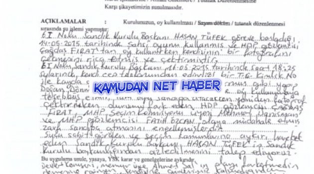 Hile: Diyanet imamı Hasan Tüfek başkasının yerine oy kullanırken yakalandı!