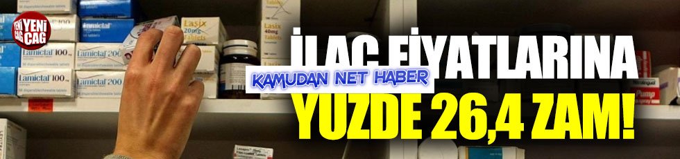İlaçların zam oranı belli oldu