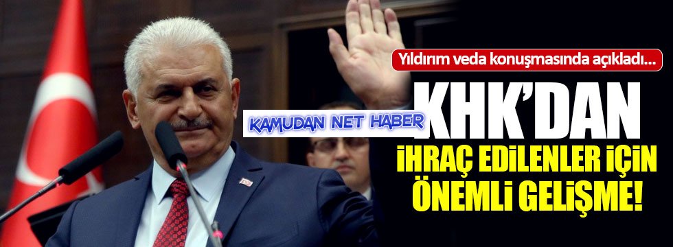 KHK'dan İhraç Edilenlar İçin Önemli Gelişme