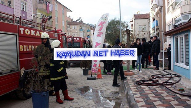 Kız öğrenci yurdunda yangın paniği