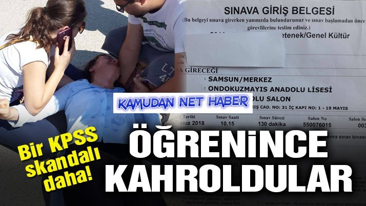 KPSS belgeleri hatalı düzenlenen adaylar sınavına giremedi