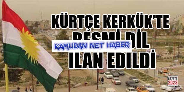 Kürtçe, Kerkük'te resmi dil