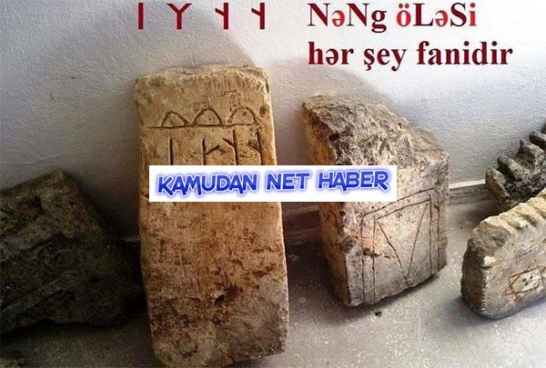 Malatya Arapgir'de Runik Yazısı