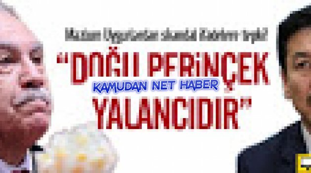 Mazlum Uygurlardan skandal ifadelere tepki: Doğu Perinçek yalancıdır