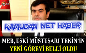 MEB eski müsteşarı Yusuf Tekin rektör olarak atandı