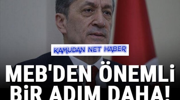 MEB'den önemli bir adım daha!